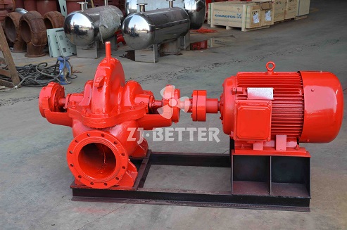 What occasions are XBD-S fire pump sets mainly used for?