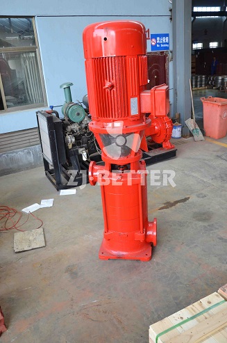 Product features XBD-LG vertical multi-stage fire pump set