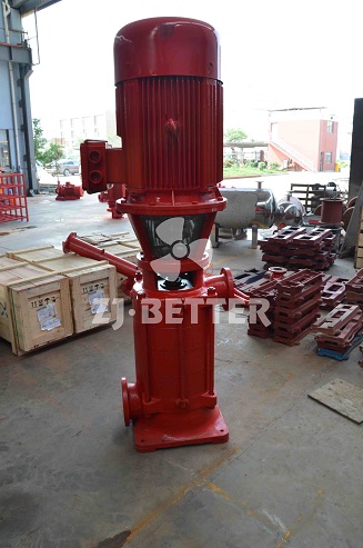 Product use of XBD series fire pump set