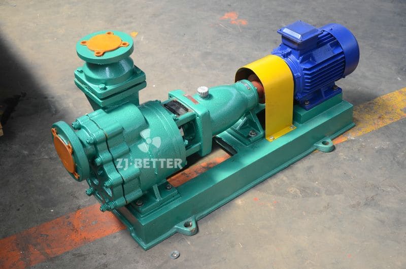 Fluorine alloy centrifugal pump