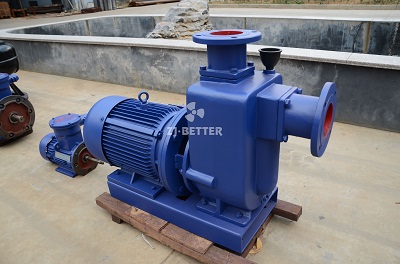 self-priming pump