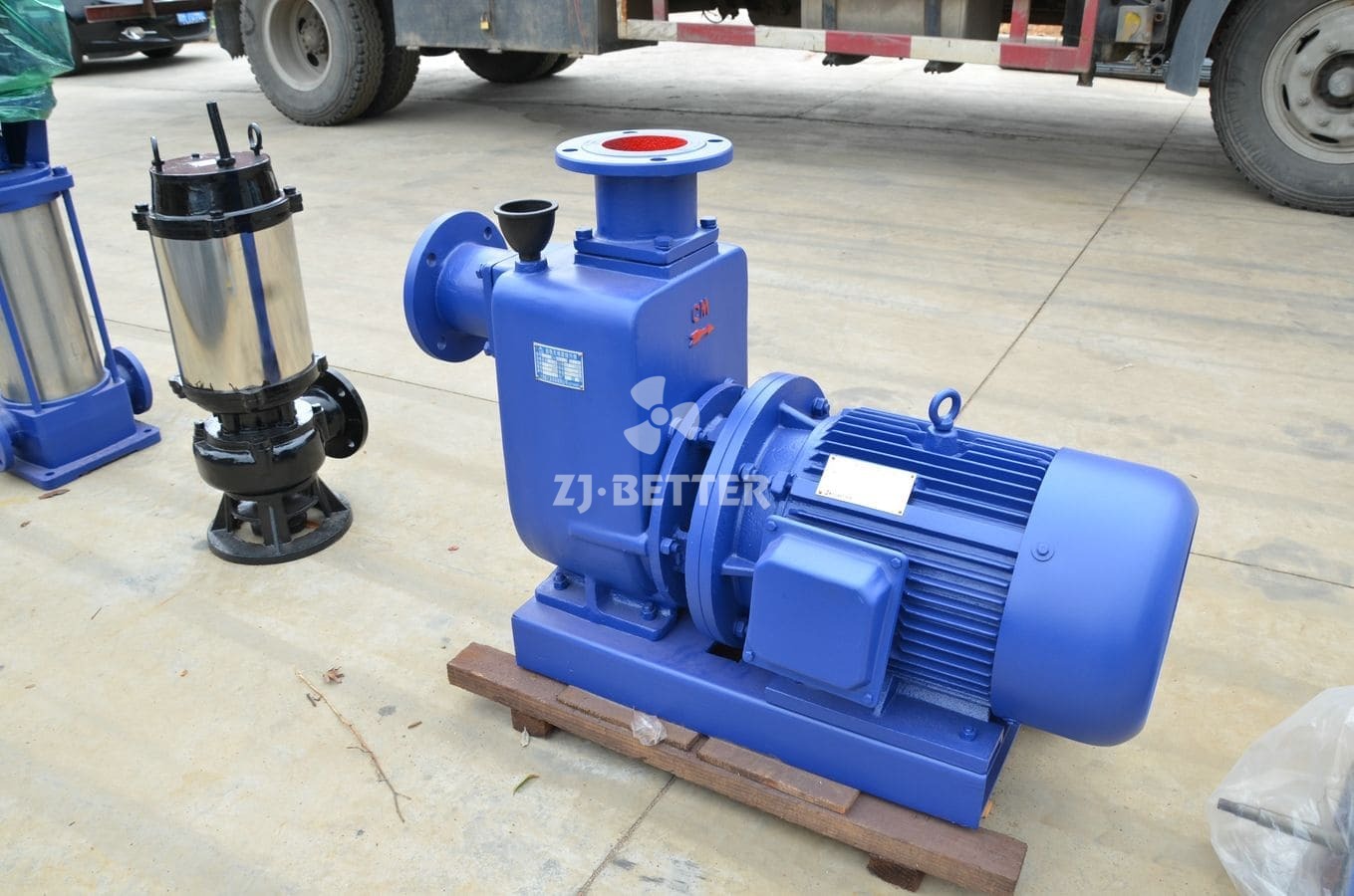 ZWL (P) type direct-connected self-priming sewage pump
