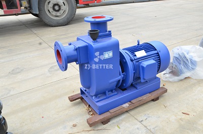 self-priming pump