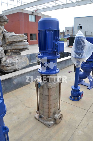 What are the characteristics of vertical stainless steel multistage centrifugal pump?