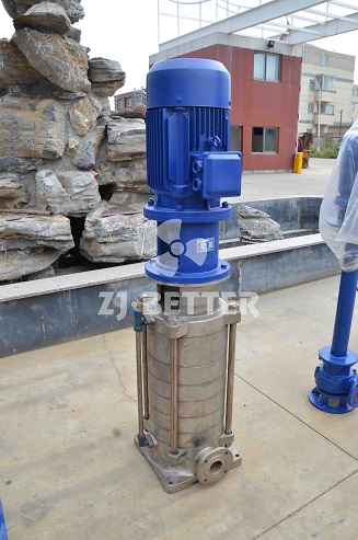 What are the characteristics of vertical stainless steel multistage centrifugal pump?