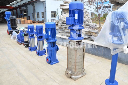 What are the characteristics of vertical stainless steel multistage centrifugal pump?