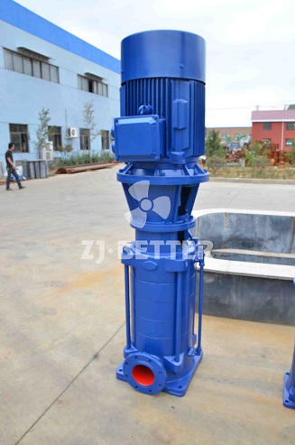 What are the characteristics of vertical multistage centrifugal pumps?