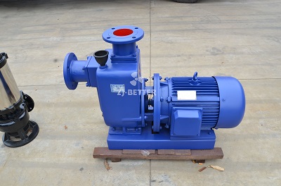 self-priming pump