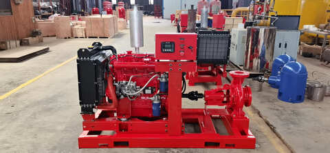 780GPM DIESEL ENGINE PUMP FINISH PRODUCT