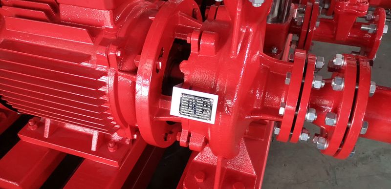 500gpm, 5bar fire fighting pump export to Greece