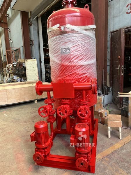 Customized Fire Booster Pressure Tank