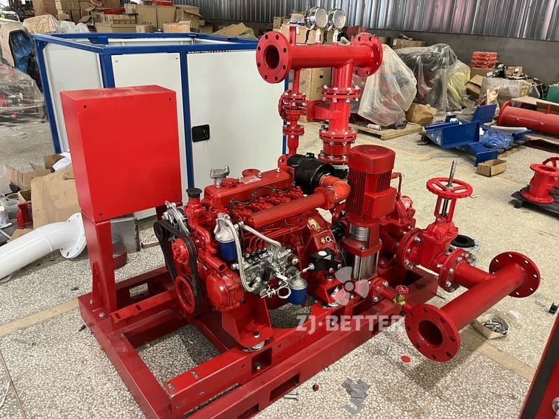 DJ Diesel Engine Fire Pump Set