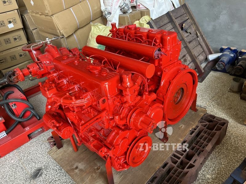 Diesel Engine Fire Pump Assembly
