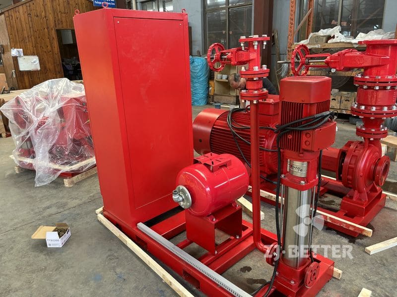 Large Fire Pump Set