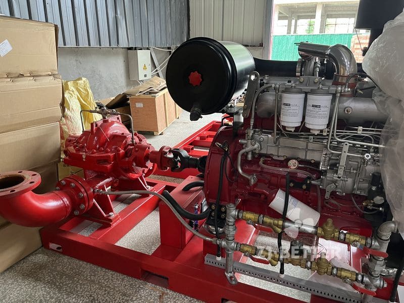 Large Flow Diesel Engine Fire Pump
