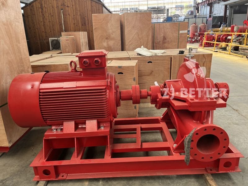 Large Flow Electric Fire Pump