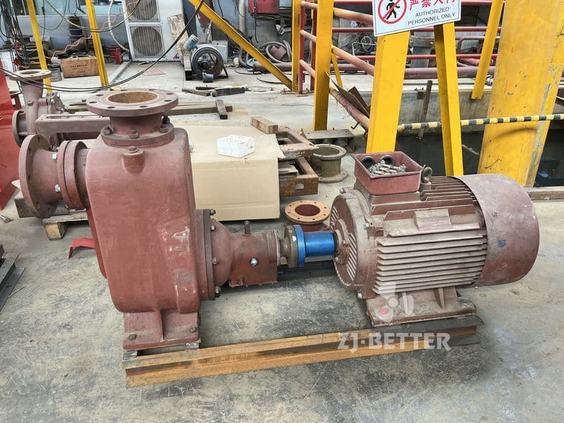 Self-priming Pump To Be Painted