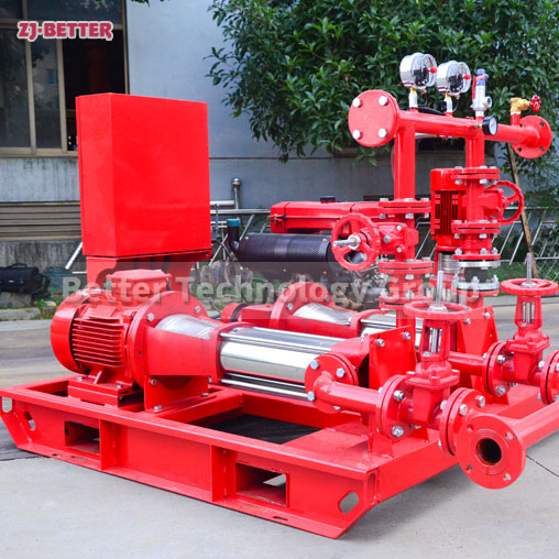 Advantages of Horizontal EDJ Multistage Fire Pump Set