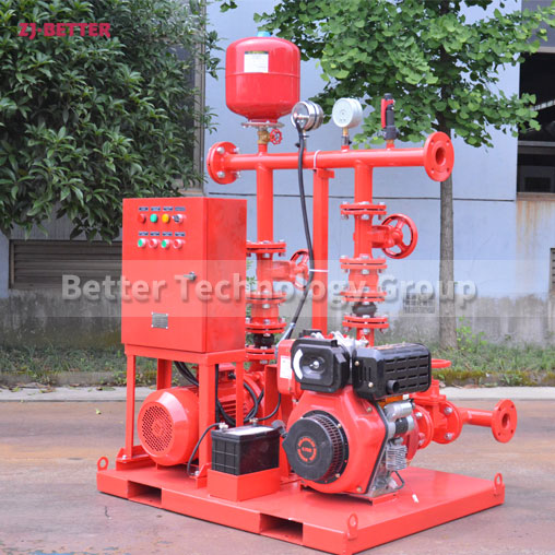 Better Manufactures Small ED Fire Pump Sets – ZJBetter