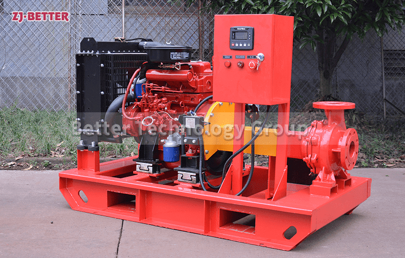 Characteristics and application of diesel fire pump