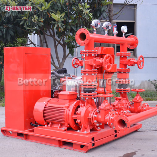 Chinese Manufacturer Produces Standard Fire Pump Set Equipment
