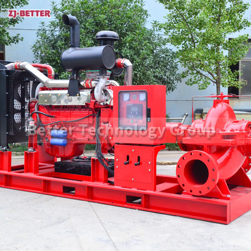 Customized standard OTS diesel fire pump according to customer requirements