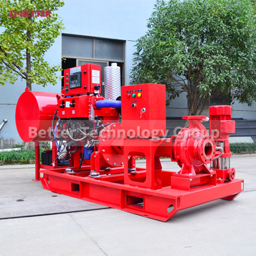 Diesel Engine Fire Pump Manufactured in Strict Accordance With UL Certification