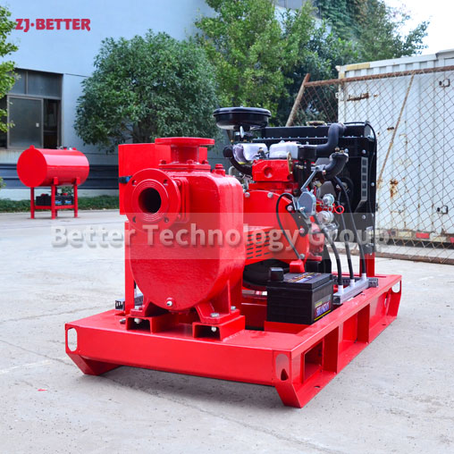 Diesel Engine Self-priming Fire Pump Manufacturer