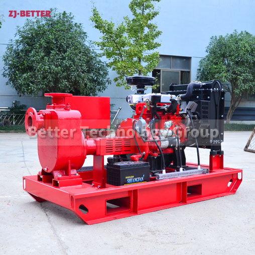 Diesel Self-priming Fire Pump From Better Manufacturer