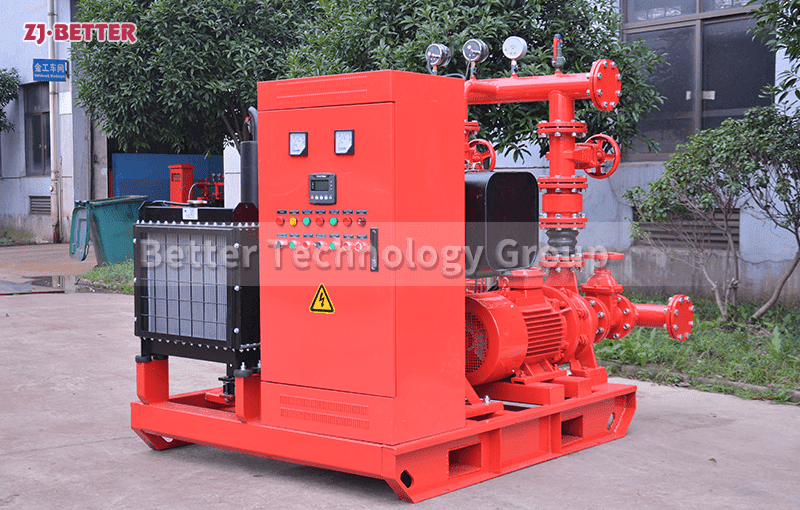 Domestic manufacturers produce EDJ standard fire pump sets