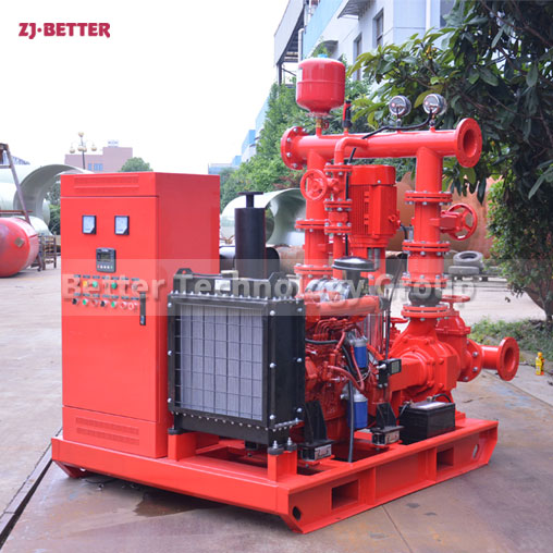 EDJ Fire Pump System Electric Diesel Jockey Pump