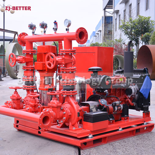 EDJ Fire Pump System Electric Diesel Jockey-ZJBetter