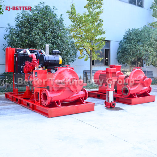 EDJ-OTS fire pump set / diesel engine electric drive
