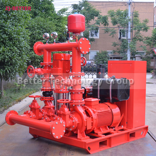 EDJ Standard Fire Pump Set That is Popular at Home And Abroad