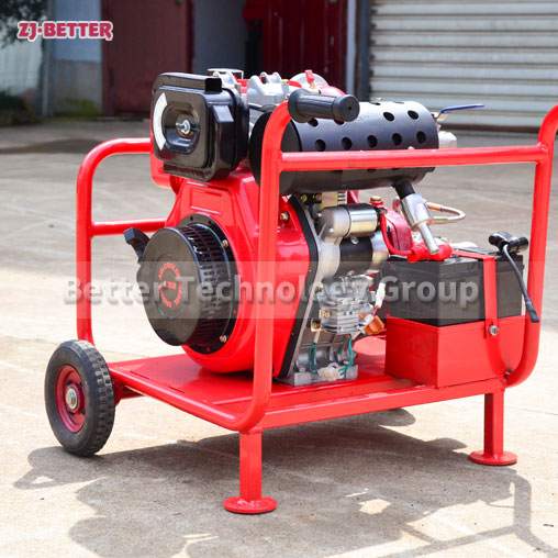 Factory Manufactured Portable Single Cylinder Diesel Engine Pump Set