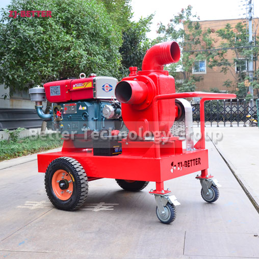 Features of Cart Type Diesel Engine Pump Set