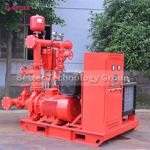 Made in China standard complete set of fire pump set equipment
