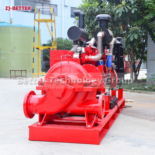 Manufacture Diesel Engine Fire Pumps in Strict Accordance with Customer Requirements