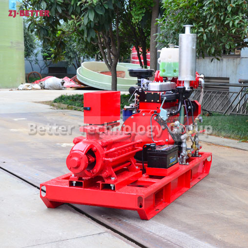 Manufacturer of customizable multistage diesel engine fire pumps