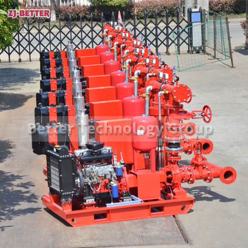 Seven Sets of Custom China Supplier DJ Fire Pump Price