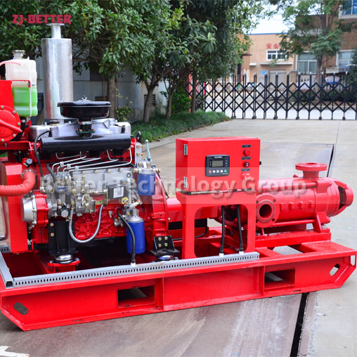 The difference between diesel multistage fire pump and single-stage fire pump