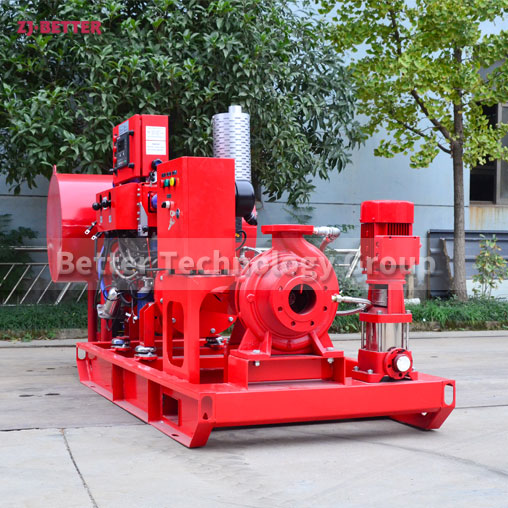 UL Listed Popular High Flow Diesel Fire Pumps