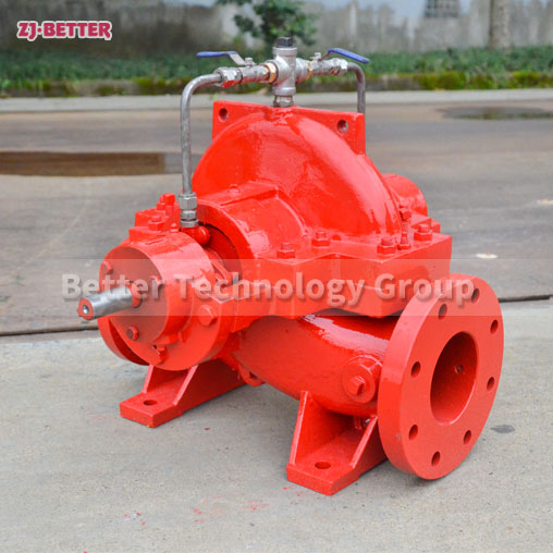Where can end suction fire pumps be used?