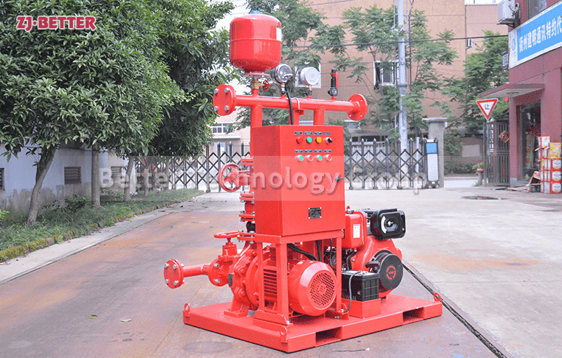The features of the diesel water pumps