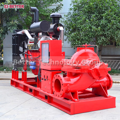 Customized functions of diesel engine fire pump set
