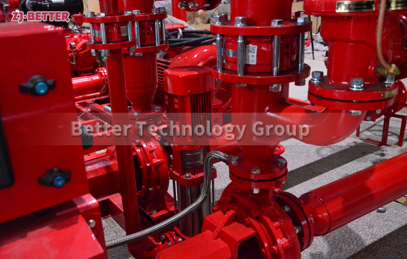 500gpm@100m Complete UL Fire Pump Set with ISO Pump