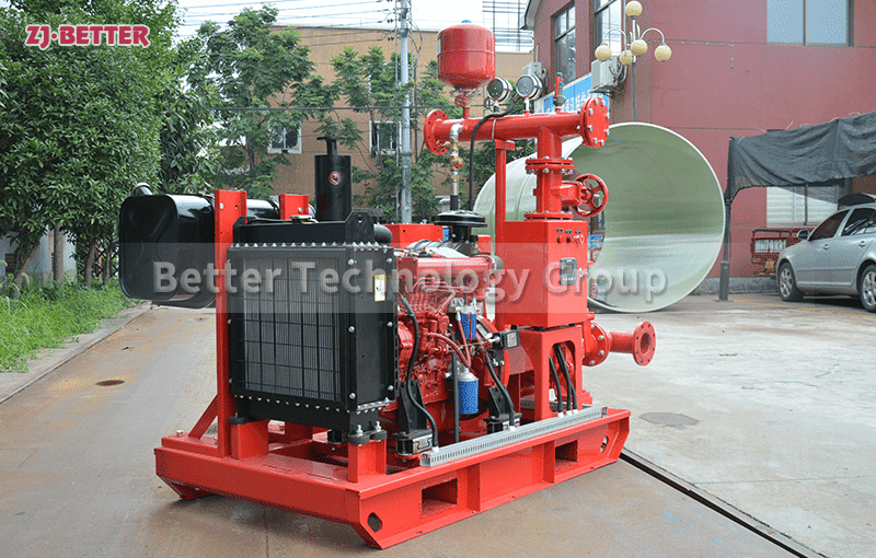 Advantages of diesel engine fire pumps and daily use matters