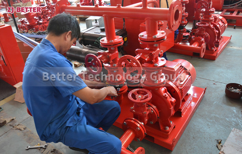 Better is a professional manufacturer of fire pumps