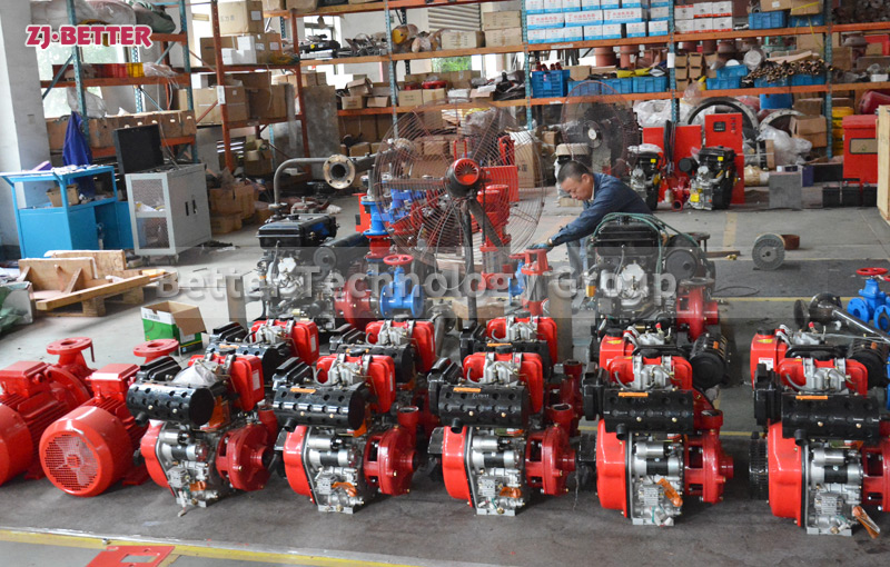 Better is a professional manufacturer of fire pumps