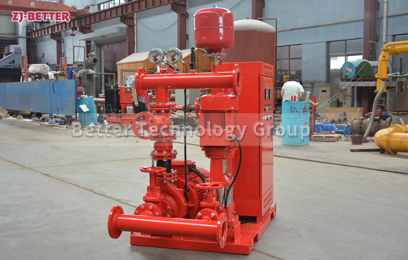 Complete EJ Fire Pump Set with Control System